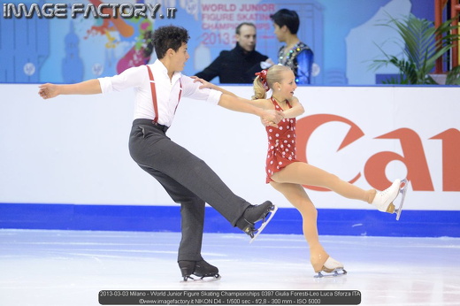 2013-03-03 Milano - World Junior Figure Skating Championships 0397 Giulia Foresti-Leo Luca Sforza ITA